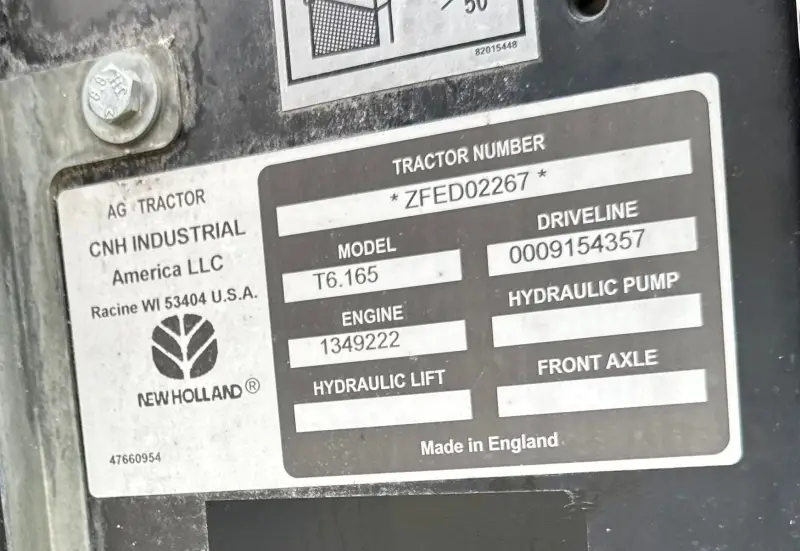 2015 New Holland T6.165 photo 77