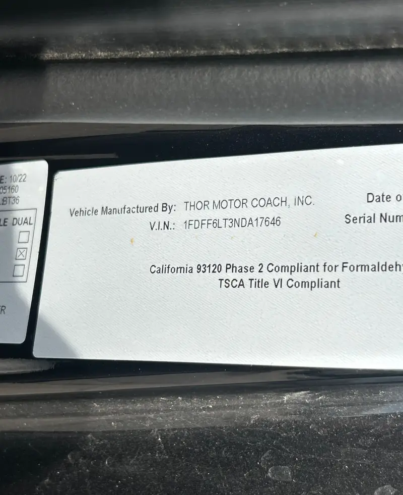 2022 Ford F600 XLT Omni Thor Motor Coach BT36 photo 138