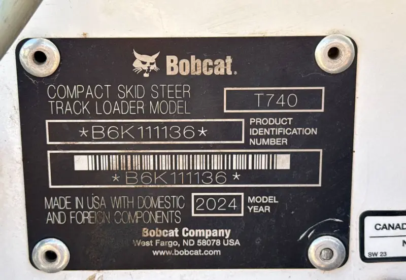 2024 Bobcat T740 photo 57