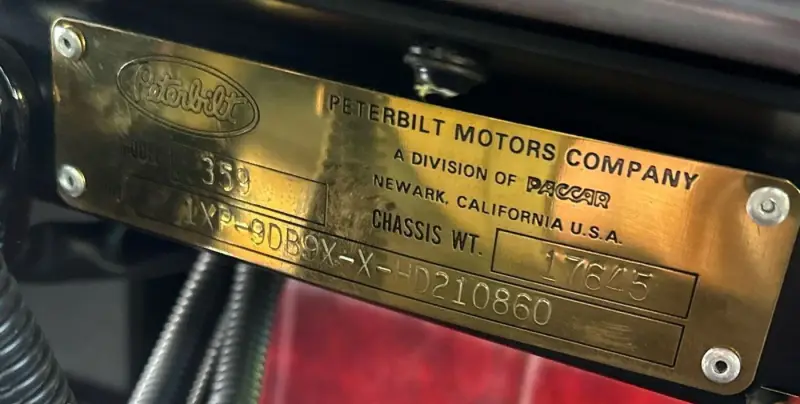 1987 Peterbilt 359 photo 122